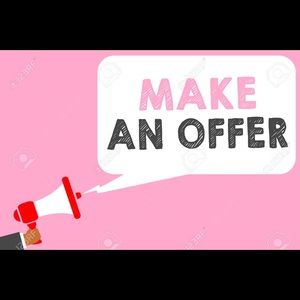 Feel free to make a reasonable offer!